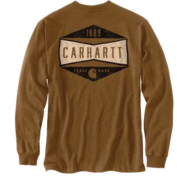 Carhartt Other - NWOT CARHARTT Crew Neck Logo Long Sleeve Shirt